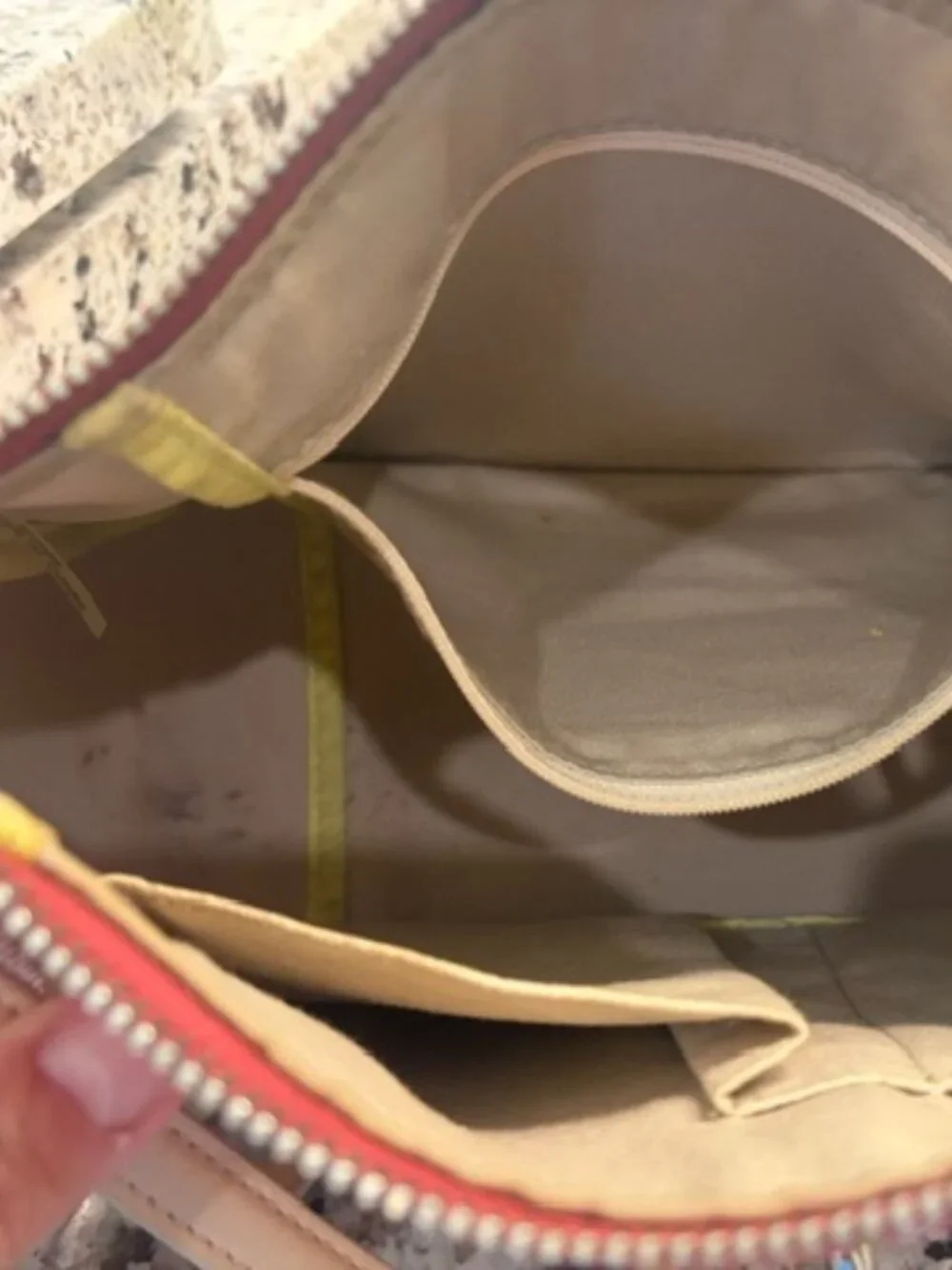COACH Legacy Stripe Crossbody Shoulder Bag Orange/Pink Style 23468 Dust Bag